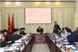 Đảng ủy Quân sự tỉnh Bắc Kạn: Ra nghị quyết lãnh đạo thực hiện nhiệm vụ năm 2021